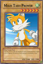 Card Miles Tails Prower
